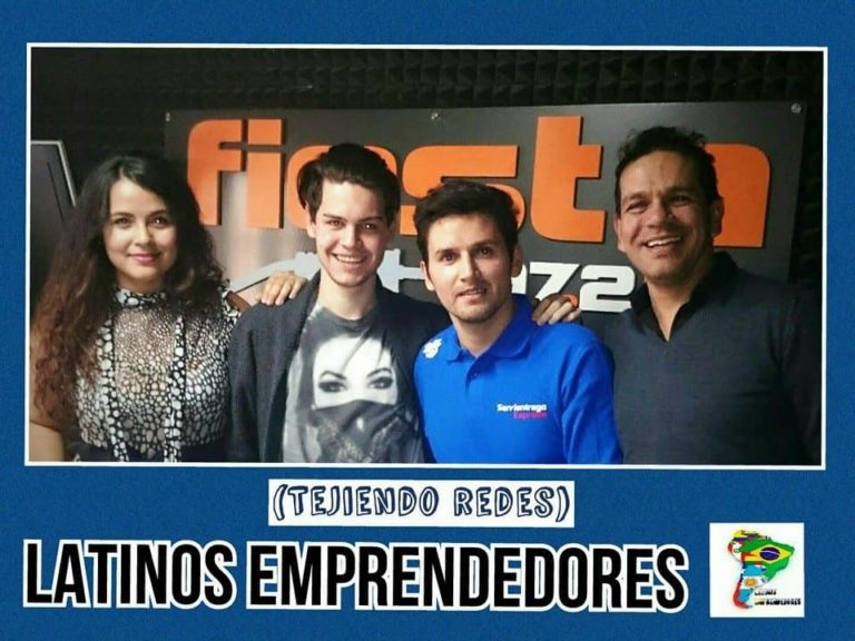 Entrevista 21/11/14 en Latinos Emprendedores (Fiesta FM)